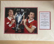 Liverpool FC Phil Neal & Alan Kennedy signed photo