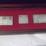 1977 solid silver ingot madallion  for queens silver jubilee Image 2