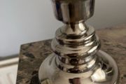 silver plated candlestick