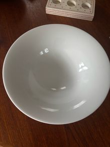 OFFERS WELCOME PLEASE - Alessi Large White Porcelain Salad - Serving centre Bowl designed by Ito Toyo  - 32 cm