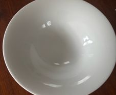 OFFERS WELCOME PLEASE - Alessi Large White Porcelain Salad - Serving centre Bowl designed by Ito Toyo  - 32 cm