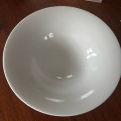 OFFERS WELCOME PLEASE - Alessi Large White Porcelain Salad - Serving centre Bowl designed by Ito Toyo  - 32 cm