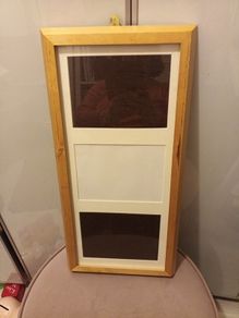 Mexican pine photo frame