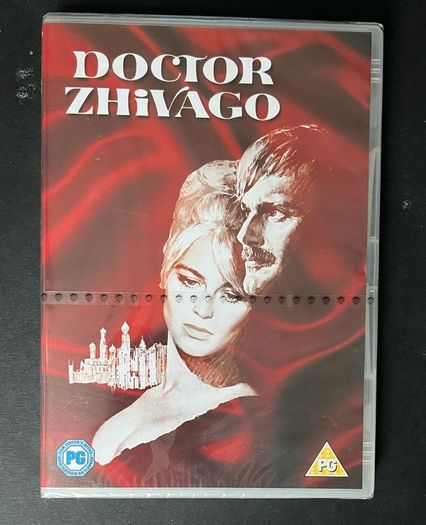Doctor Zhivago. DVD Movie. Staring Omar Sharif & Julie Christie. New and sealed