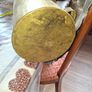 Antique Two Handled Brass Coal Scuttle with a shaped lip, making it easy to scoop out coal from your bunker and shake it directly onto your open fire. So, no more fussing with protective gloves and no more dirty hands, Postage Available or Collection Image 4