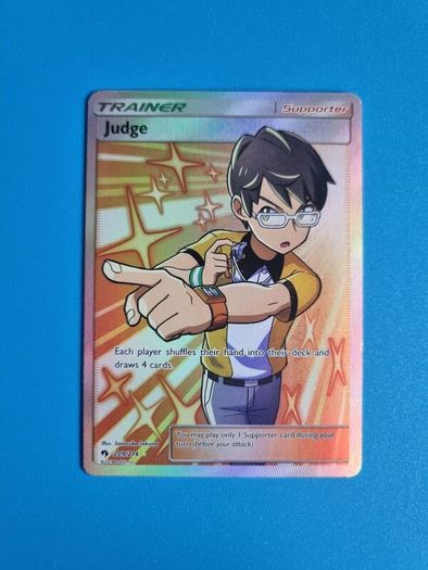 Judge (209) Rare Pokemon Card from Lost Thunder Set