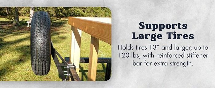 Spare tire carrier