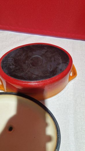 Le Creuset 29cm Oval Casserole  Volcanic Orange