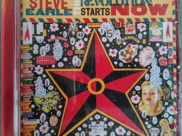 Steve Earle - The Revolution Starts Now CD (2004) Country Folk Rock EX+