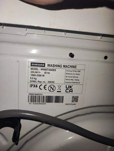 Samsung washing machine