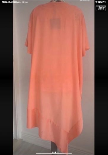 tunic Bnwt short sleeve tunic top asymmetrical freesize  14/16