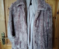 Fur Coat  Size 8-10