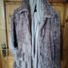 Fur Coat  Size 8-10