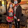 Mens Day of the Dead Mexican Skeleton Size M Image 3