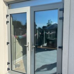 Patio double doors + 2 Windows