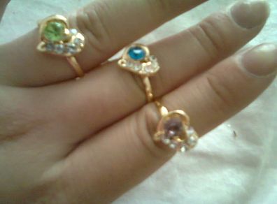 love heart diamond ring