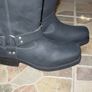 Livergy cowboy biker Western boots genuine leather size 44 Image 3