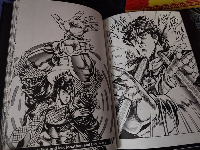 JoJo's Bizarre Adventure ! Part 1: Phantom Blood ! Volume 3 ! Manga ! Hardcover ! 2015 ! by VIZ Media ! Anime !
