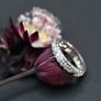 Vintage Diamond Eternity / Wedding Band Ring - Platinum Image 3