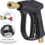 High Pressure Washer Gun with 5Pcs Spray Nozzles, 4350 PSI 1/4" Quick Release Car Washer Gun, Power Short Spray Gun M22 Metric Thread for Car Cleaning (FREE POSTAGE) Image 2