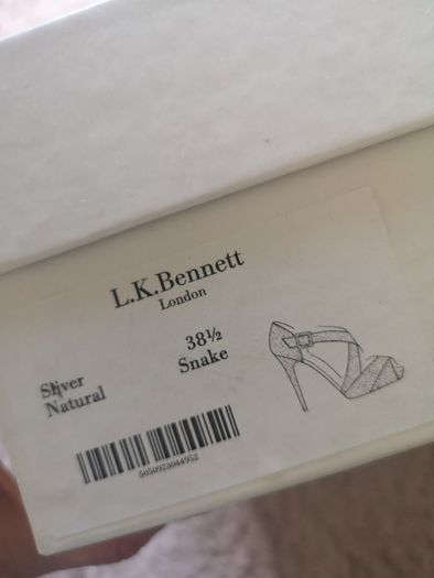 Size 5.5 LK Bennett designer heels NEW