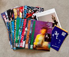 U2 propaganda / Official Fan Magazine 38 Issues