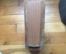 vintage shoe shine valet box