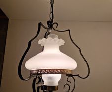 Vintage French Pendant light