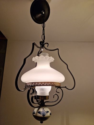 Vintage French Pendant light