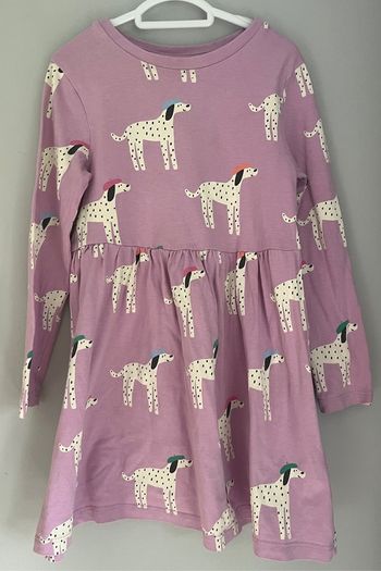 Marks & Spencer Pure Cotton Dalmatian Dress Age 3-4 EUC