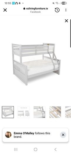 Double and single bunk beds
