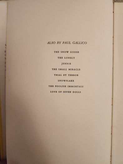 Paul Gallico Books. Ludmila. A Legend Of Liechtenstein,coronation, And The Small Miracle. First edition.35