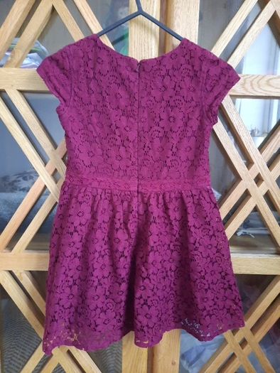 Burgundy dress girls from NEXT size 6 years