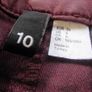 H&M Ladies Wine Jeans for Sale Image 4