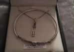 sterling silver necklace and bracelet