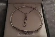 sterling silver necklace and bracelet