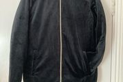 Urban Classics Velour Coat Black