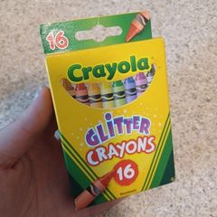 Crayola glitter crayons 16 pack