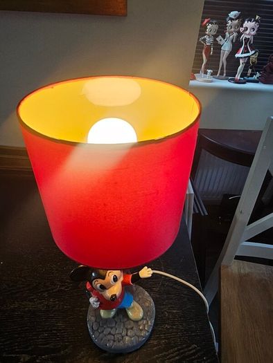 Vintage Mickey Mouse lamp