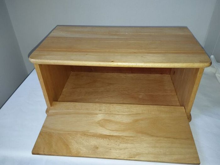 Vintage Beechwood Bread box