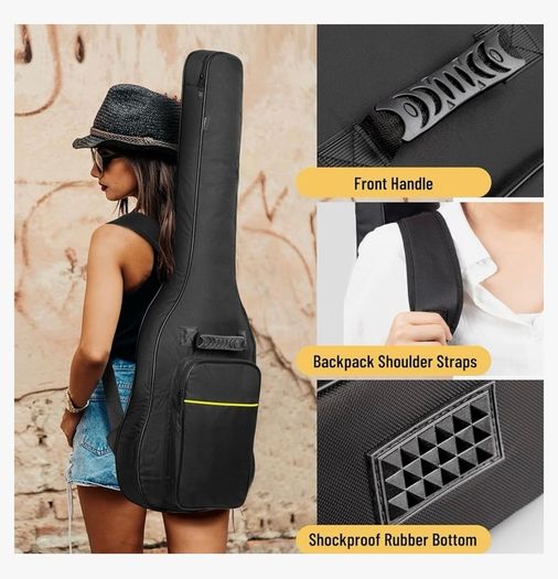 Electric guitar gig bag case fit for fender Stratocaster telecaster ESP IBANEZ JACKSON GIBSON BC rich music man electric guitar parts accessories