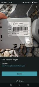 Ford radio cd player