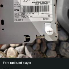 Ford radio cd player