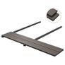 WPC Hollow Decking Boards with Accessories 26m(sqr) 2.2m Dark Brown Image 3
