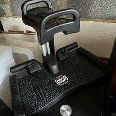 Lascal buggy board maxi+ Black Croc design including saddle