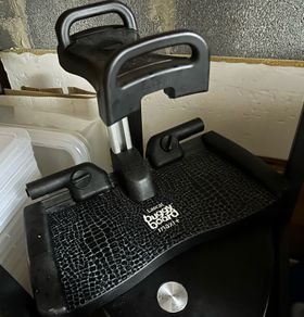 Lascal buggy board maxi+ Black Croc design including saddle