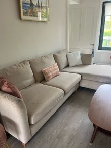 L shaped couch