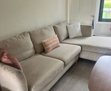 L shaped couch