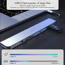 Versatile USB Hub Adapter - 4/7/8-in-1 High-Speed Expansion with SD/TF Card Reader Image 5