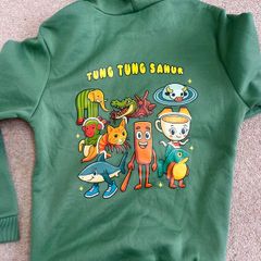 Green Italian Brainrot Hoodie NEW